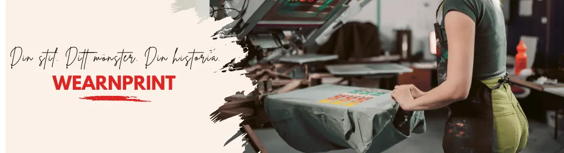 Banner for wearnprint